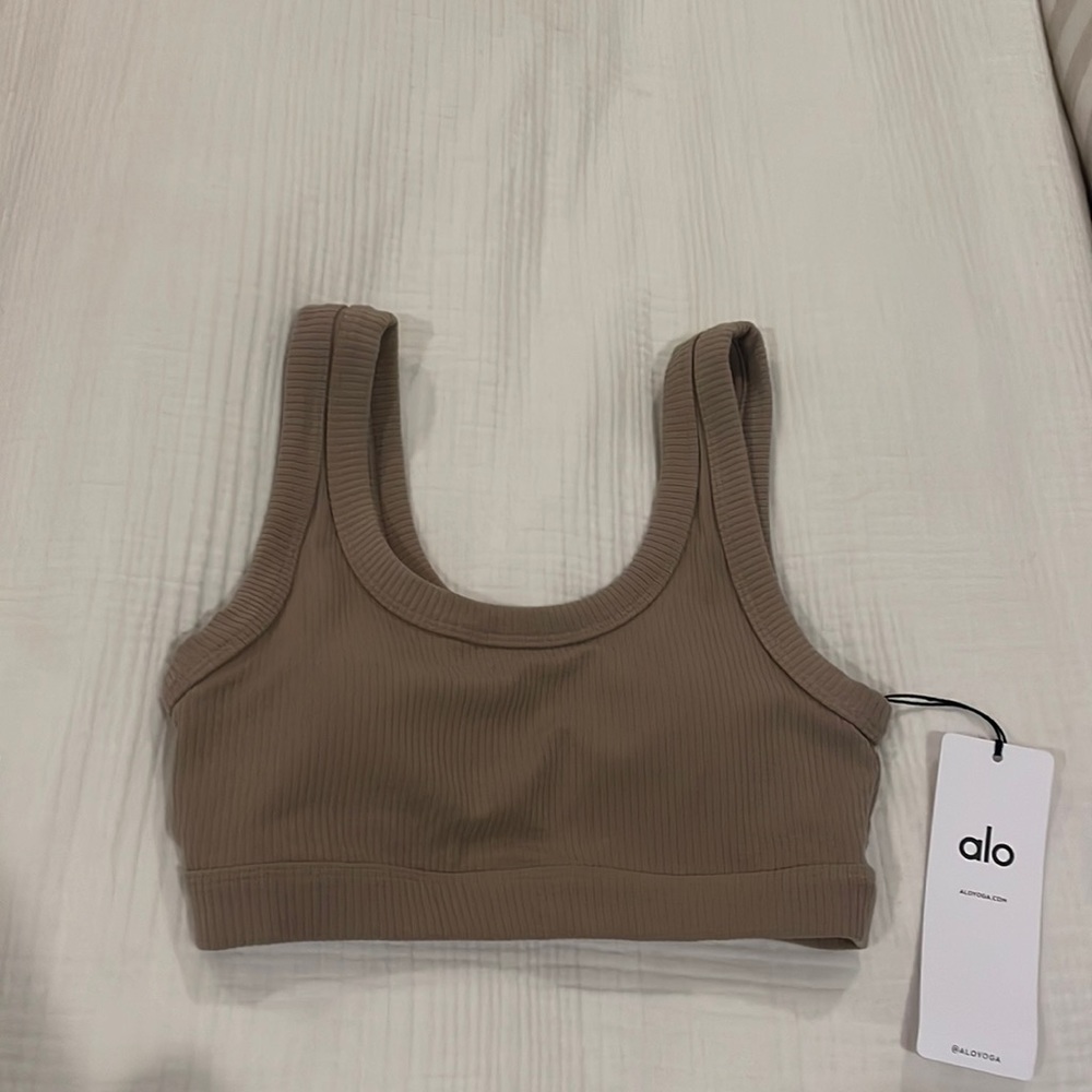 Alo Ribbed Bra
